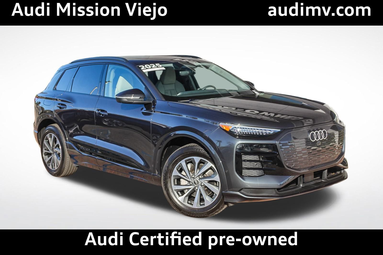 Certified 2025 Audi Q6 e-tron Premium Plus w/ Premium Plus