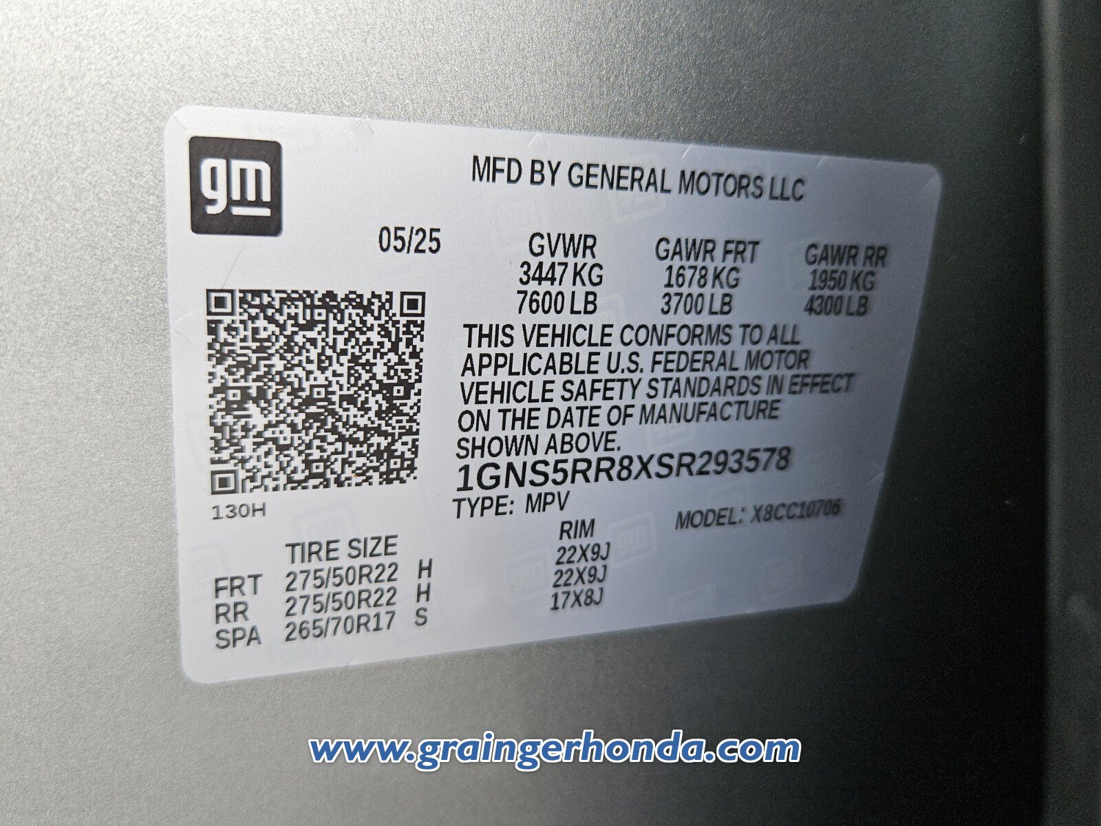 Used 2025 Chevrolet Tahoe RST w/ Comfort Package RWD image 14