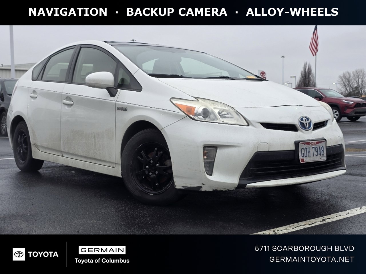 Used 2012 Toyota Prius Three w/ Solar Roof Pkg