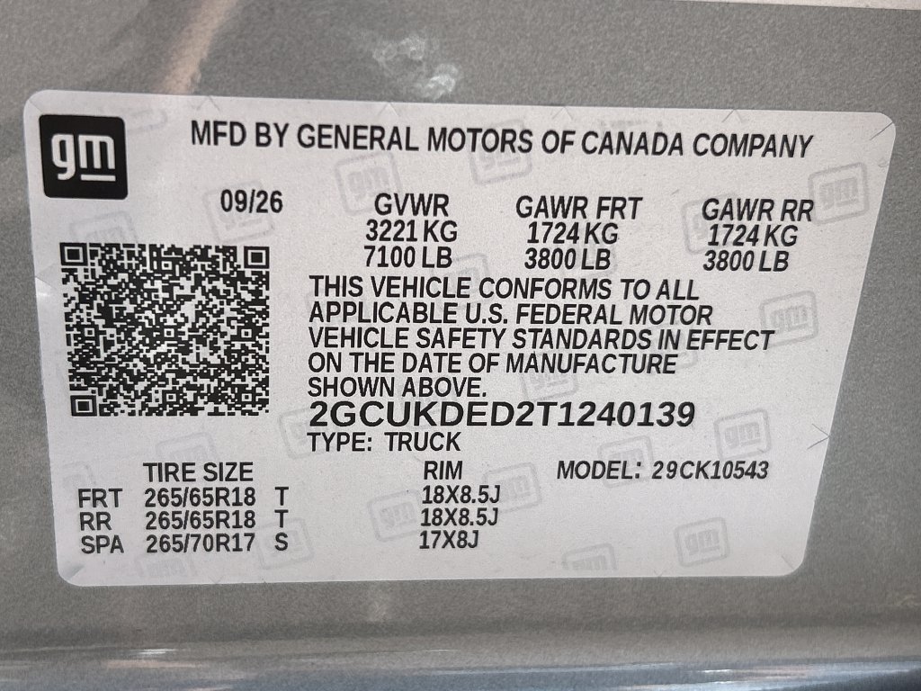 New 2026 Chevrolet Silverado 1500 LT w/ Z71 Off-Road Package AWD/4WD image 32