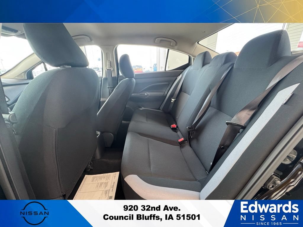 New 2025 Nissan Versa S w/ Trunk Package FWD image 15