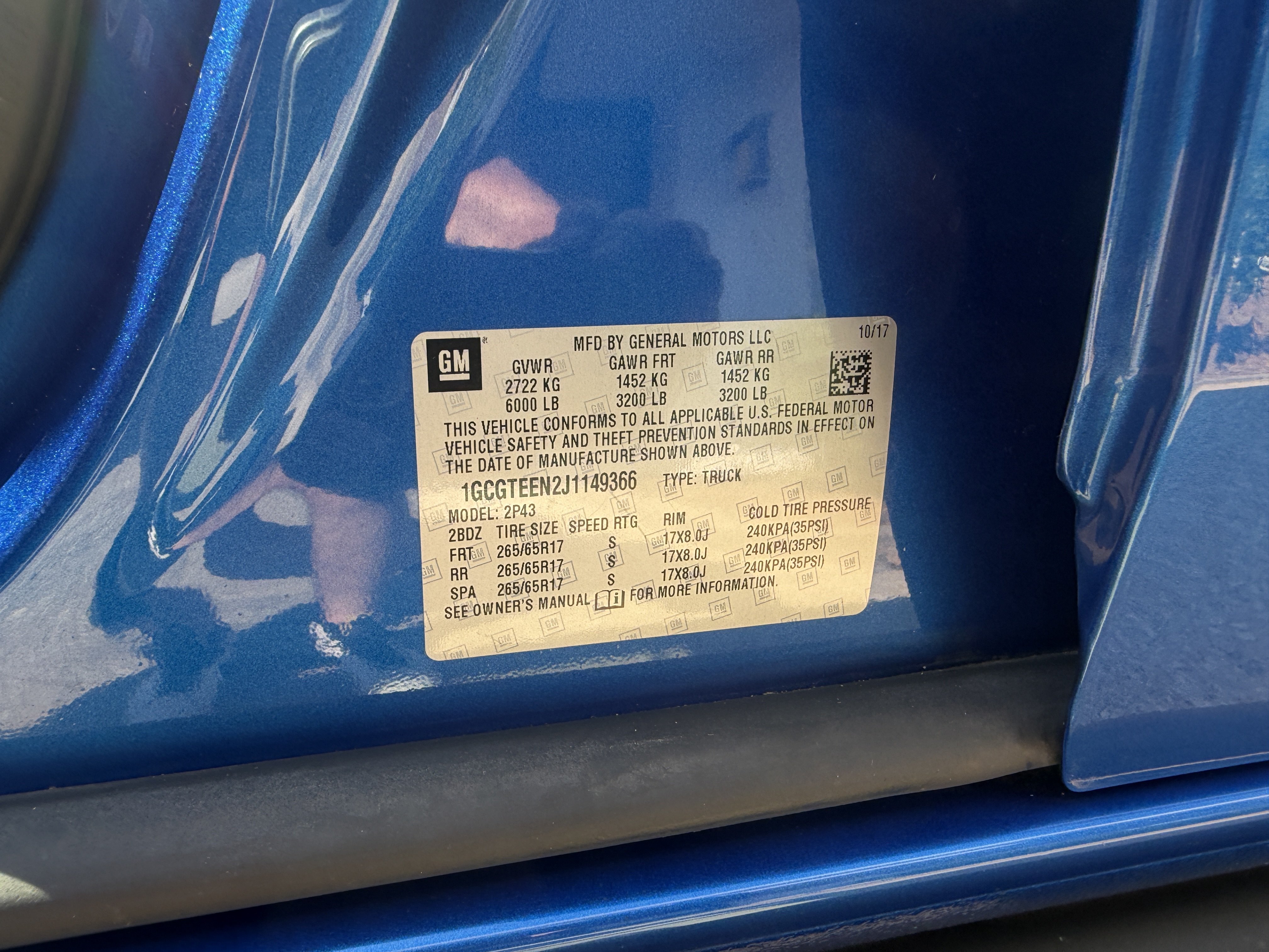 Used 2018 Chevrolet Colorado ZR2 AWD/4WD image 16