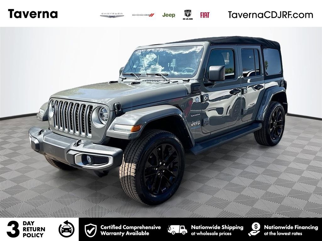 Used 2021 Jeep Wrangler Unlimited Sahara