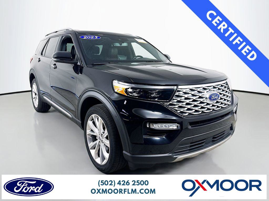 Certified 2023 Ford Explorer Platinum w/ Technology Package