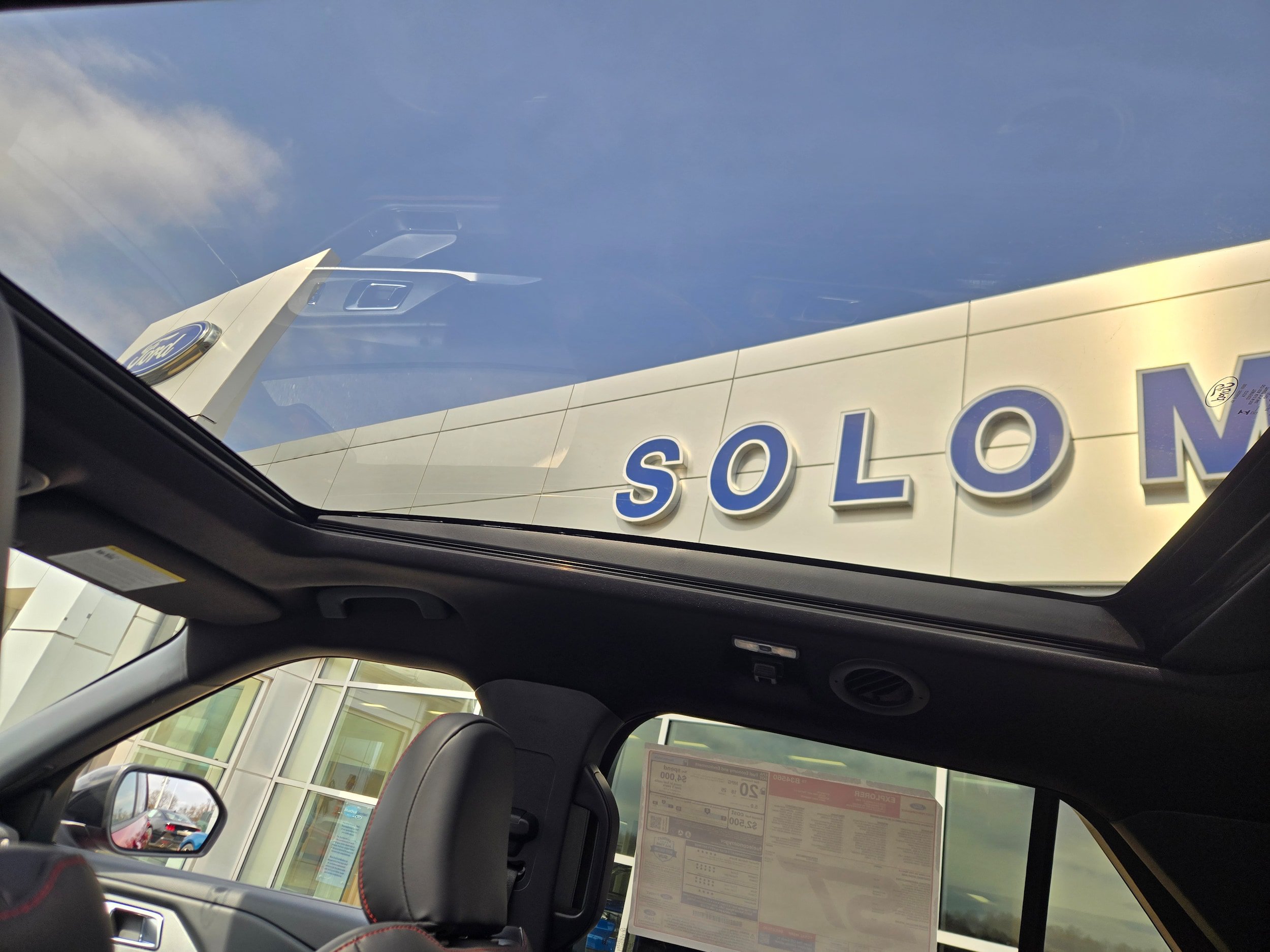 New 2026 Ford Explorer ST w/ Sun And Sound Package AWD/4WD image 14