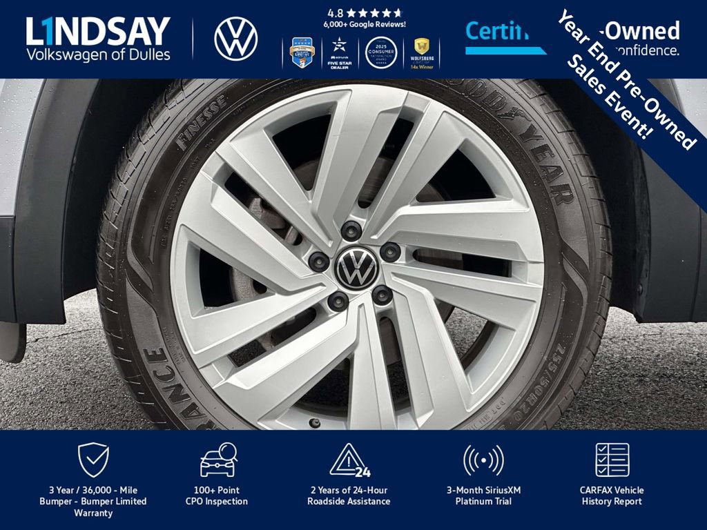 Certified 2022 Volkswagen Atlas Cross Sport SE image 9