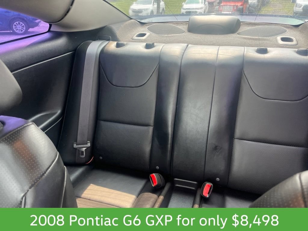 Used 2008 Pontiac G6 GXP w/ Sun And Sound Package FWD image 10