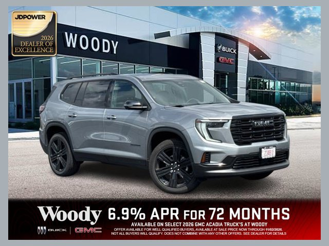 New 2026 GMC Acadia Elevation w/ Black Edition