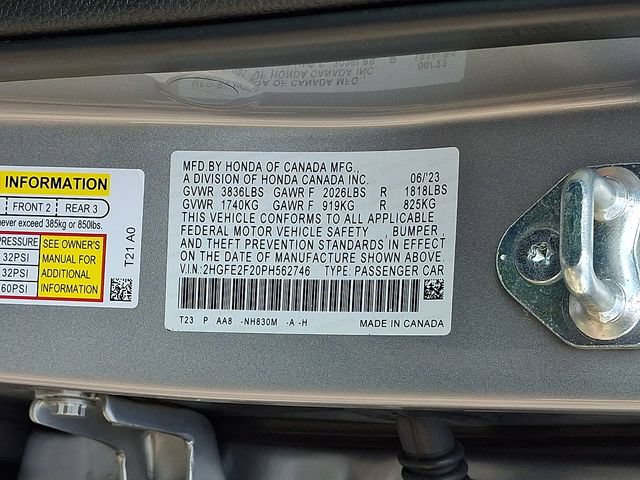Used 2023 Honda Civic LX image 29