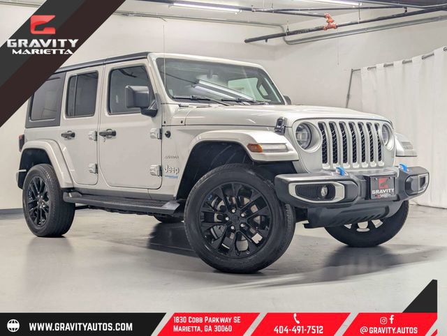 Used 2022 Jeep Wrangler Unlimited Sahara w/ Cold Weather Group image 1