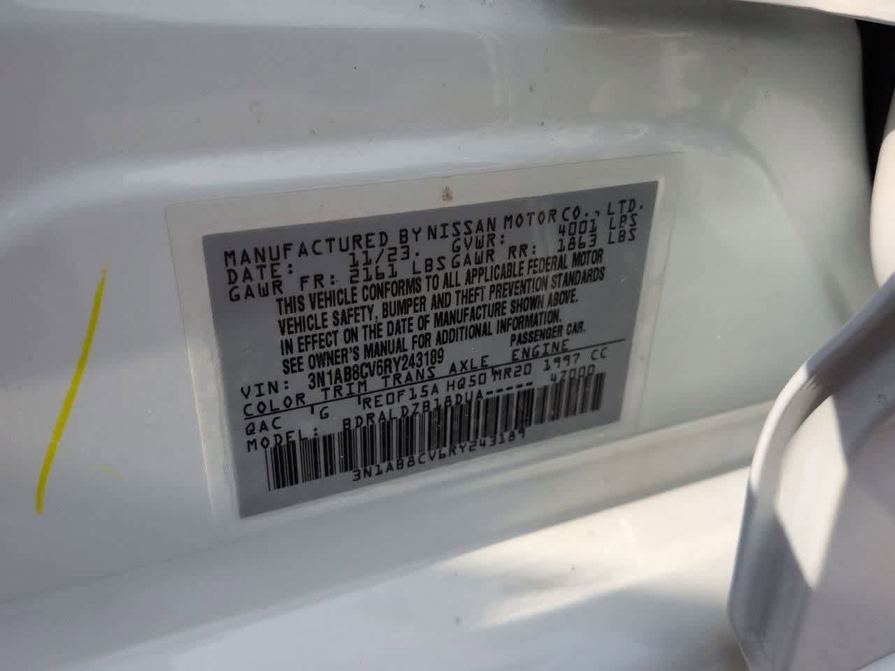 Used 2024 Nissan Sentra SV image 34