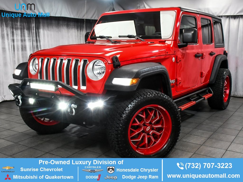 Used 2018 Jeep Wrangler Unlimited Sport S