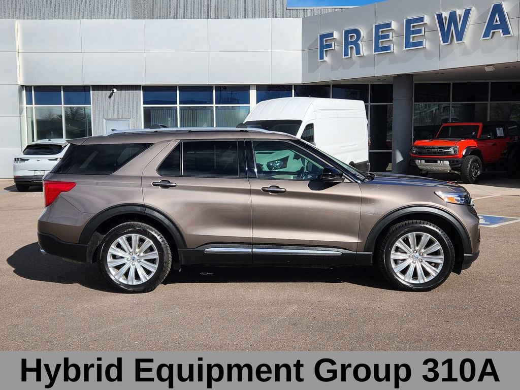 Used 2021 Ford Explorer Limited w/ Hybrid Equipment Group 310A image 3