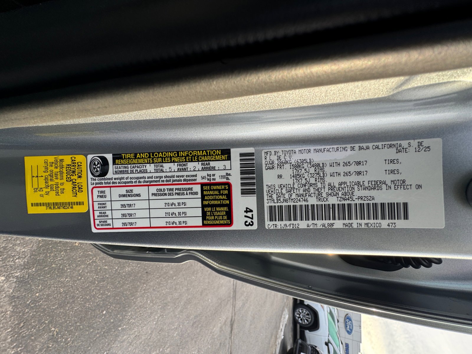 New 2026 Toyota Tacoma TRD Off-Road image 33