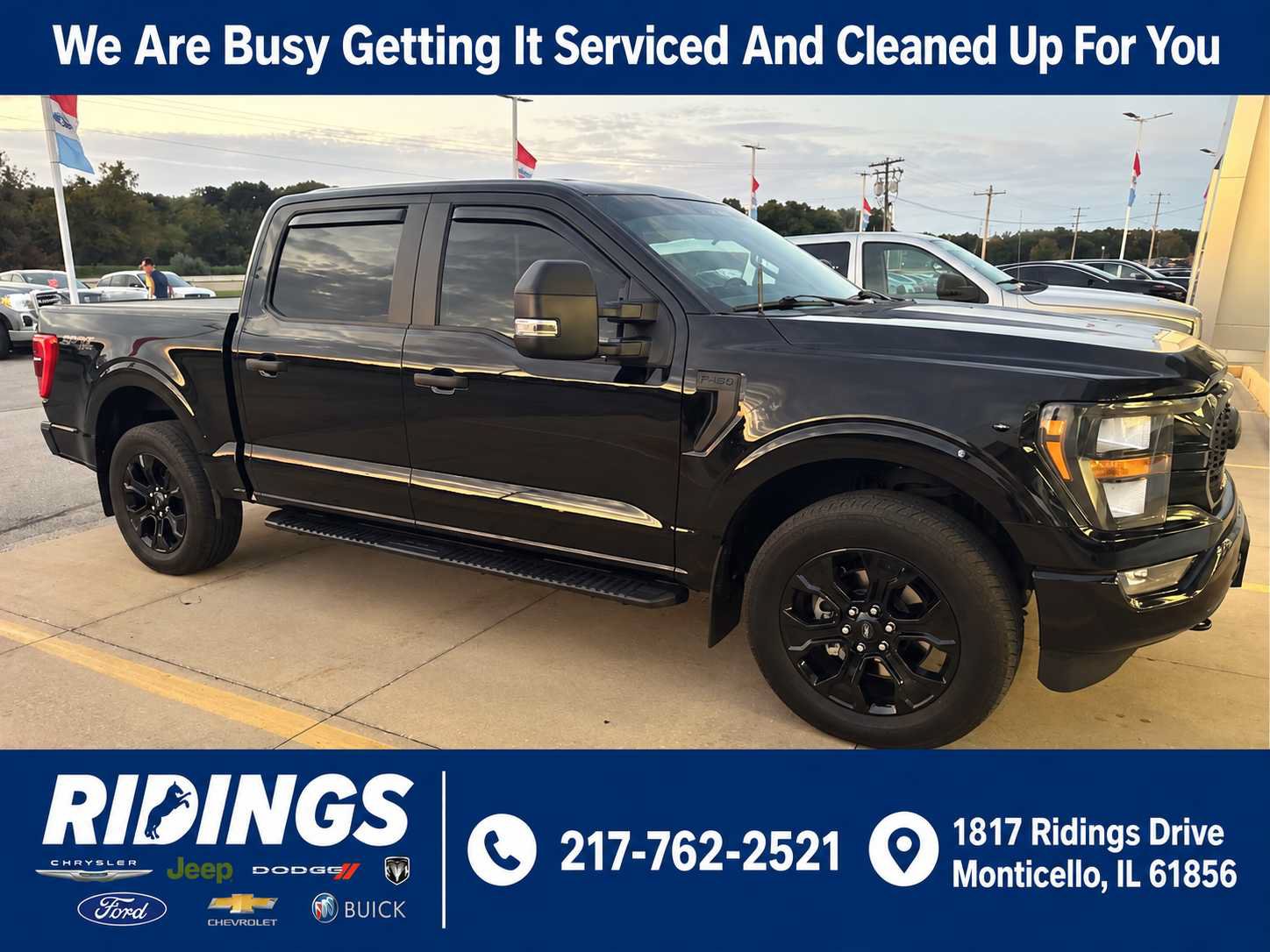 Used 2023 Ford F150 XL w/ STX Black Appearance Package AWD/4WD image 1