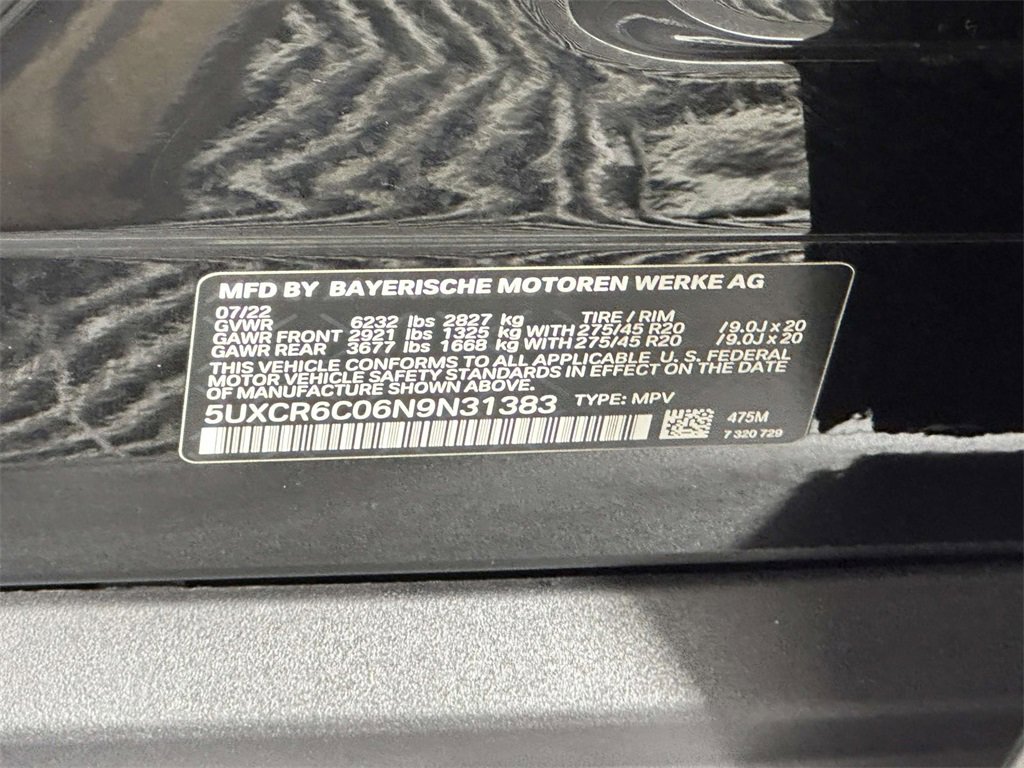 Used 2022 BMW X5 xDrive40i image 16