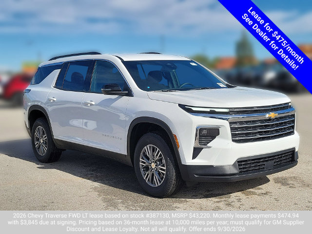 New 2027 Chevrolet Traverse LT w/ LPO, Floor Liner Package FWD image 3