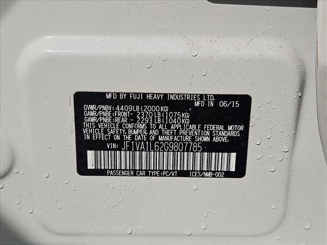 Used 2016 Subaru WRX Limited AWD/4WD image 20