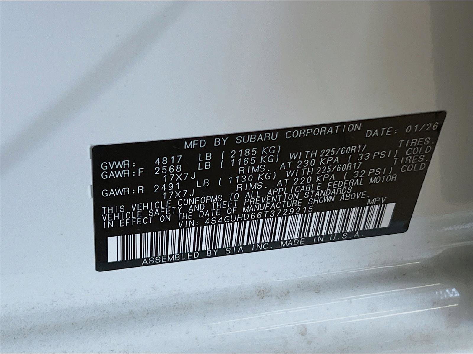 New 2026 Subaru Crosstrek 2.0i Premium image 34