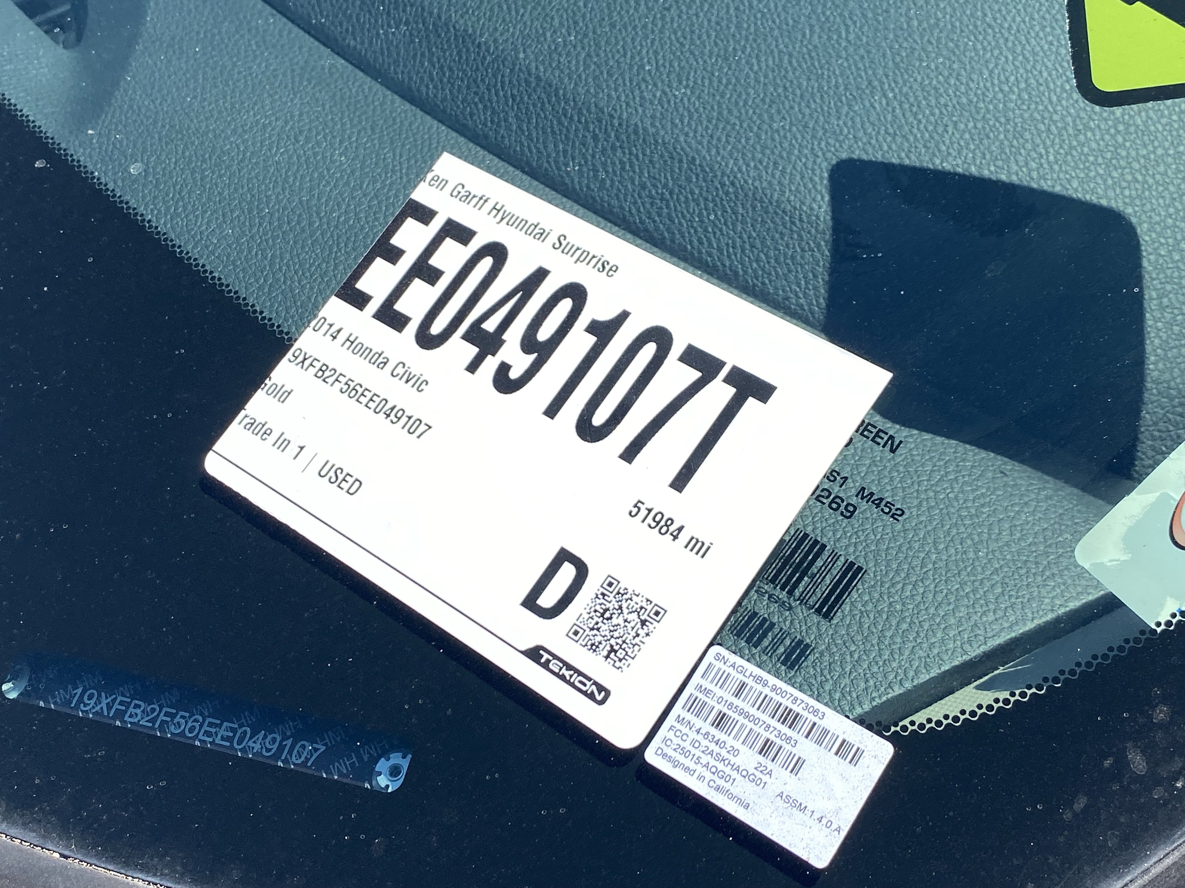 Used 2014 Honda Civic LX image 32