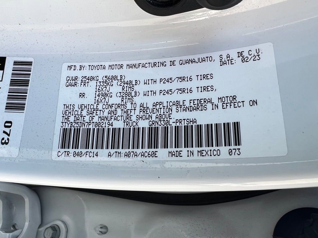 Certified 2023 Toyota Tacoma SR5 RWD image 41
