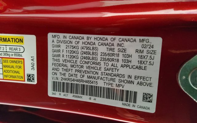 Used 2024 Honda CR-V EX image 48