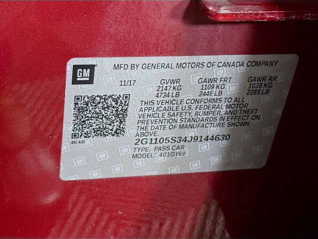 Used 2018 Chevrolet Impala LT image 31