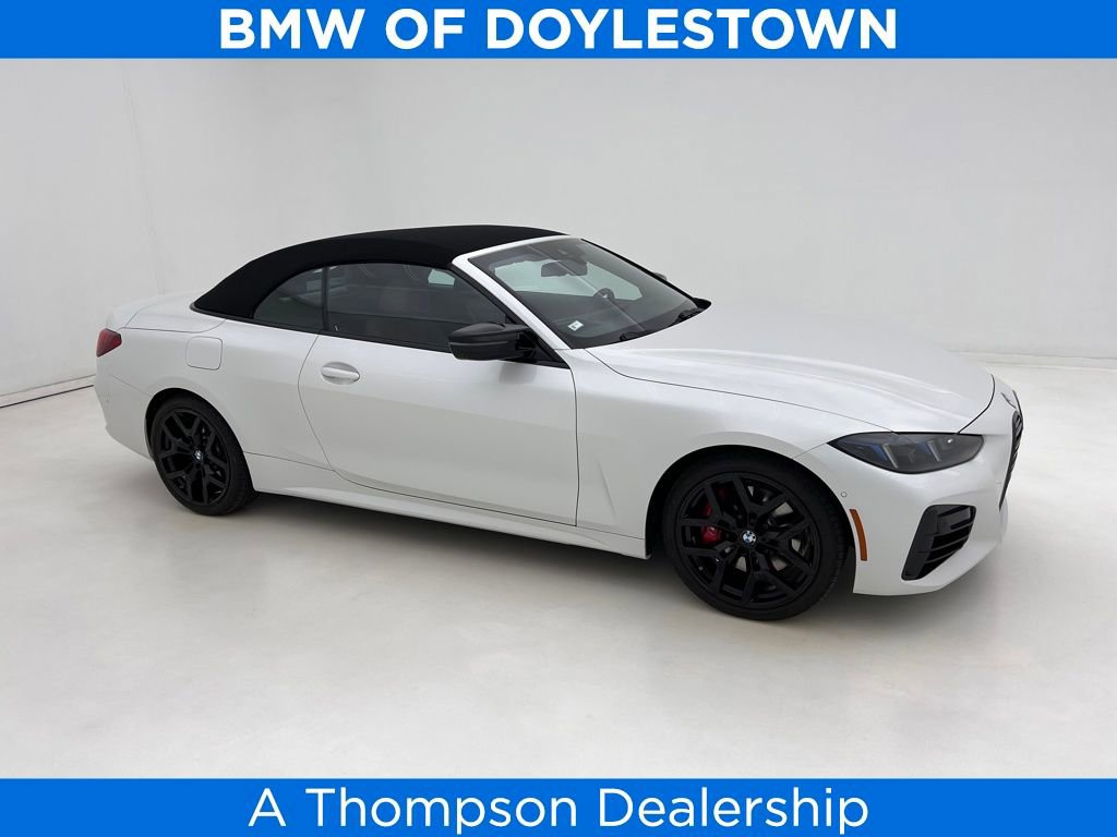 Certified 2025 BMW 440i xDrive Convertible w/ Premium Package