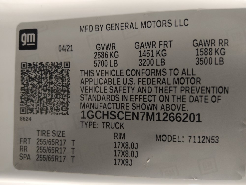 Used 2021 Chevrolet Colorado LT w/ Safety Package RWD image 33