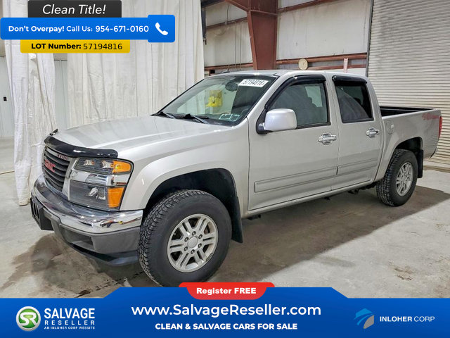 Used 2012 GMC Canyon SLE AWD/4WD image 1