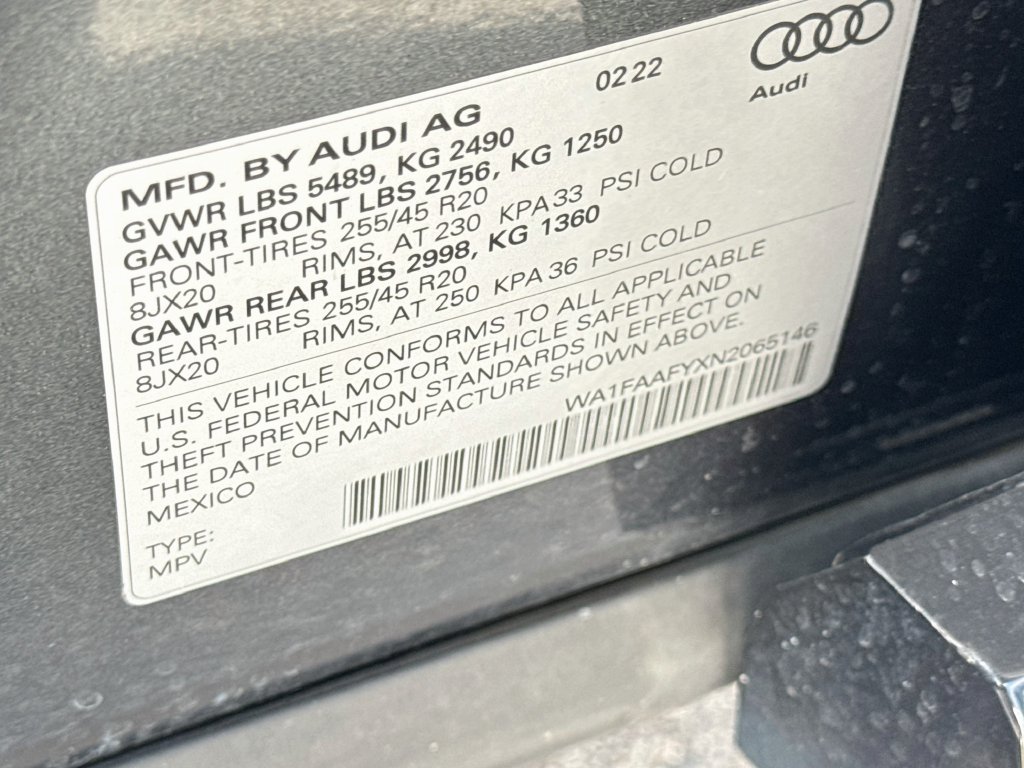 Used 2022 Audi Q5 2.0T Prestige AWD/4WD image 36