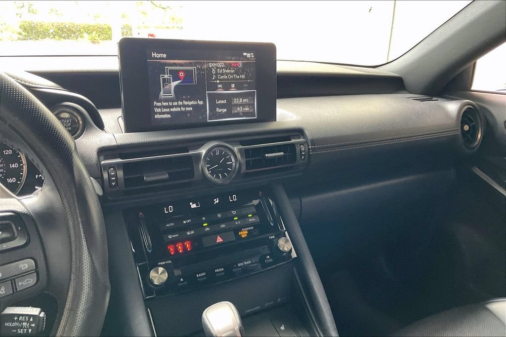 Used 2024 Lexus IS 350 F Sport w/ Accessory Package RWD image 10