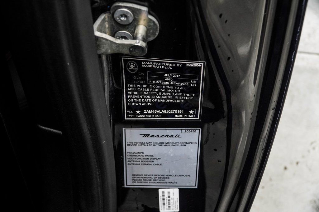 Used 2018 Maserati GranTurismo Sport image 31