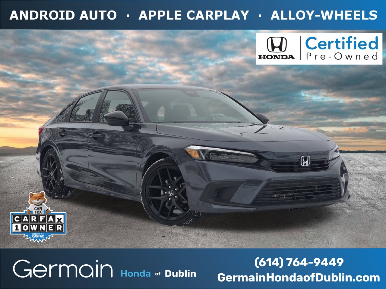 Certified 2023 Honda Civic Sport