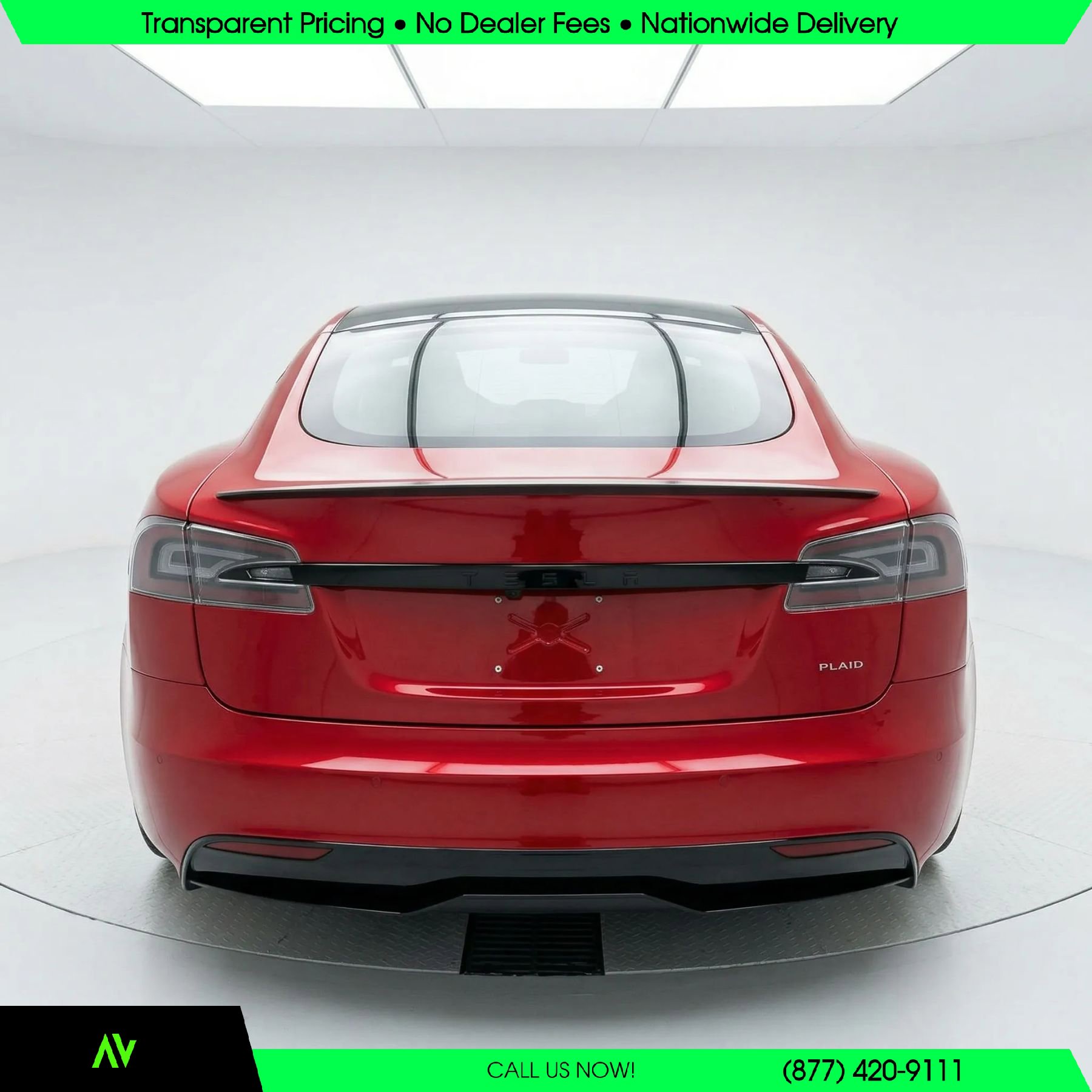 Used 2021 Tesla Model S Plaid image 3