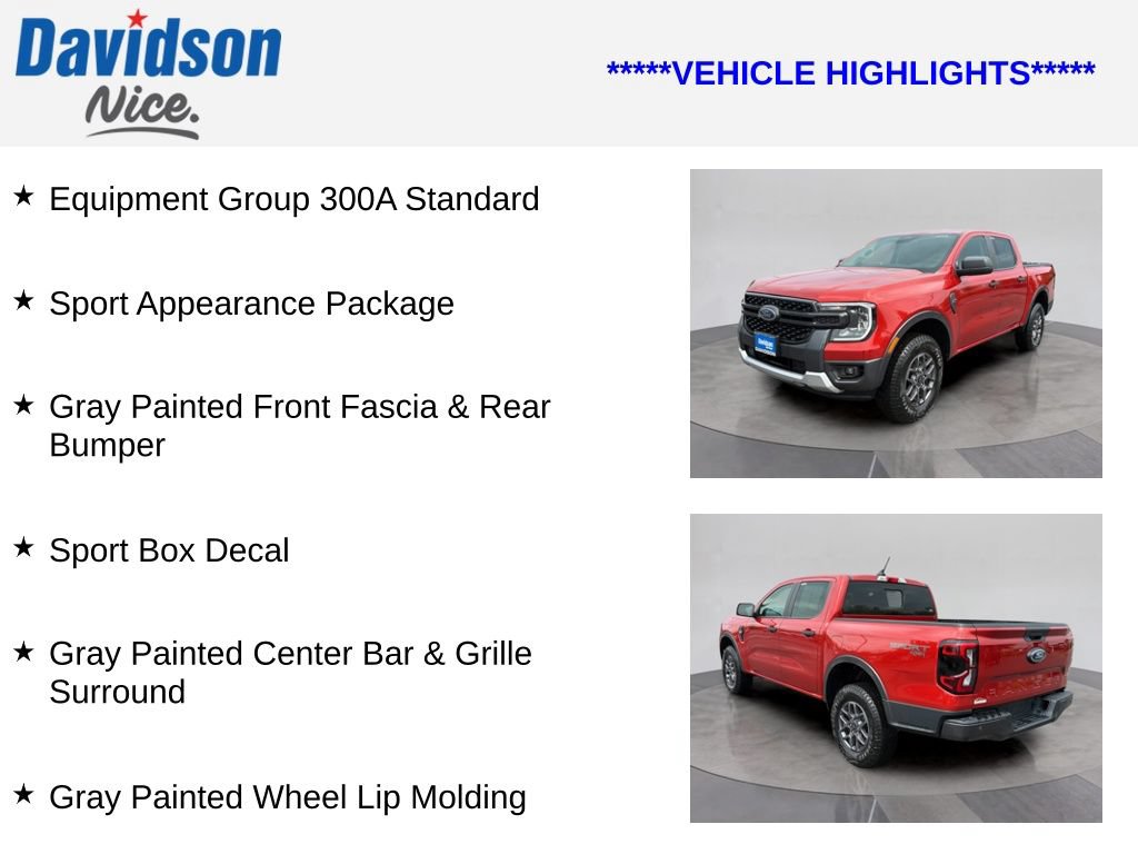 Certified 2024 Ford Ranger XLT AWD/4WD image 4