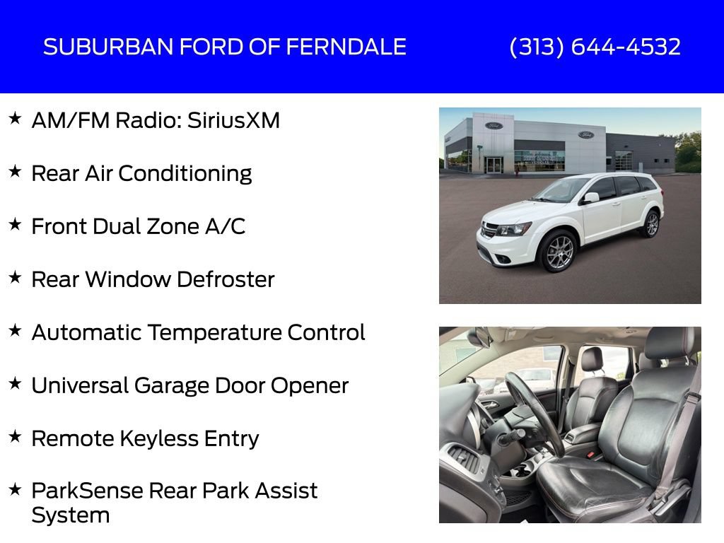Used 2017 Dodge Journey GT AWD/4WD image 13