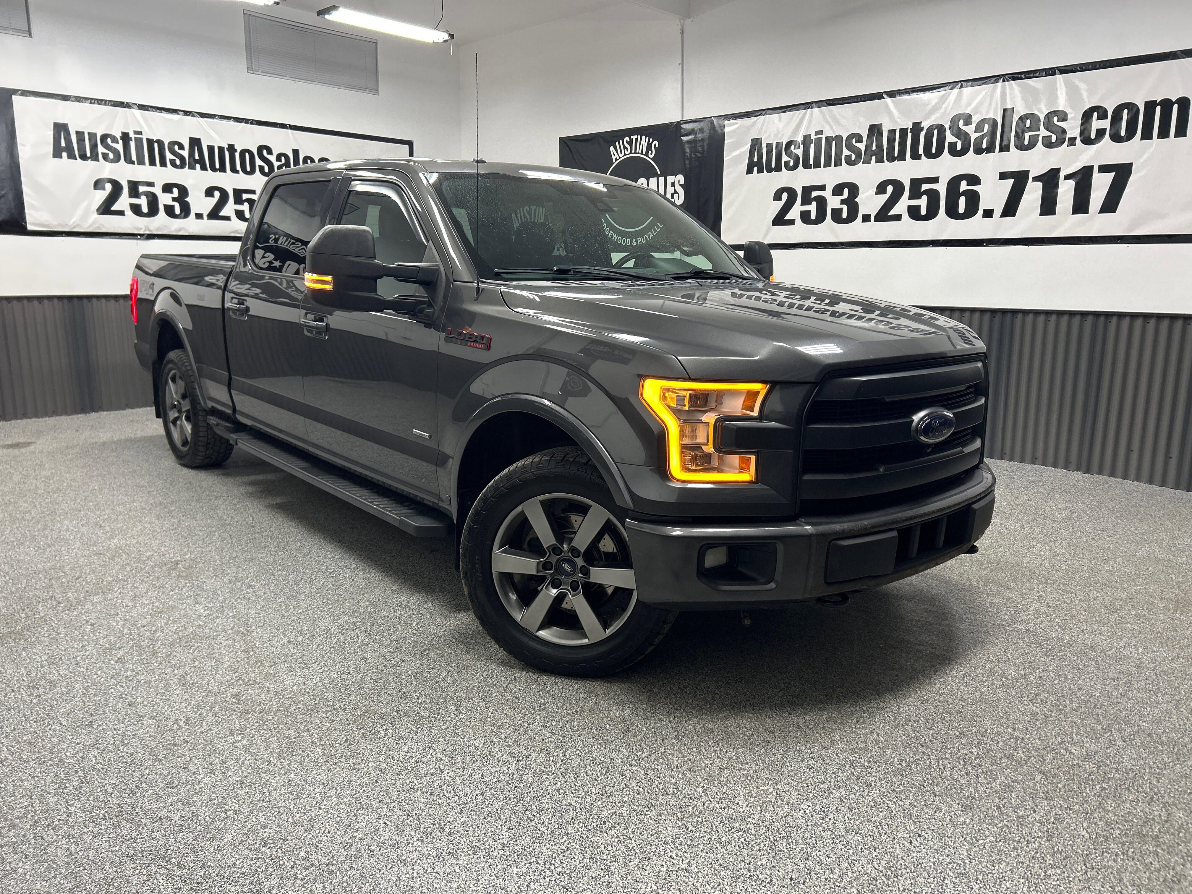 Used 2015 Ford F150 Lariat w/ Equipment Group 502A Luxury