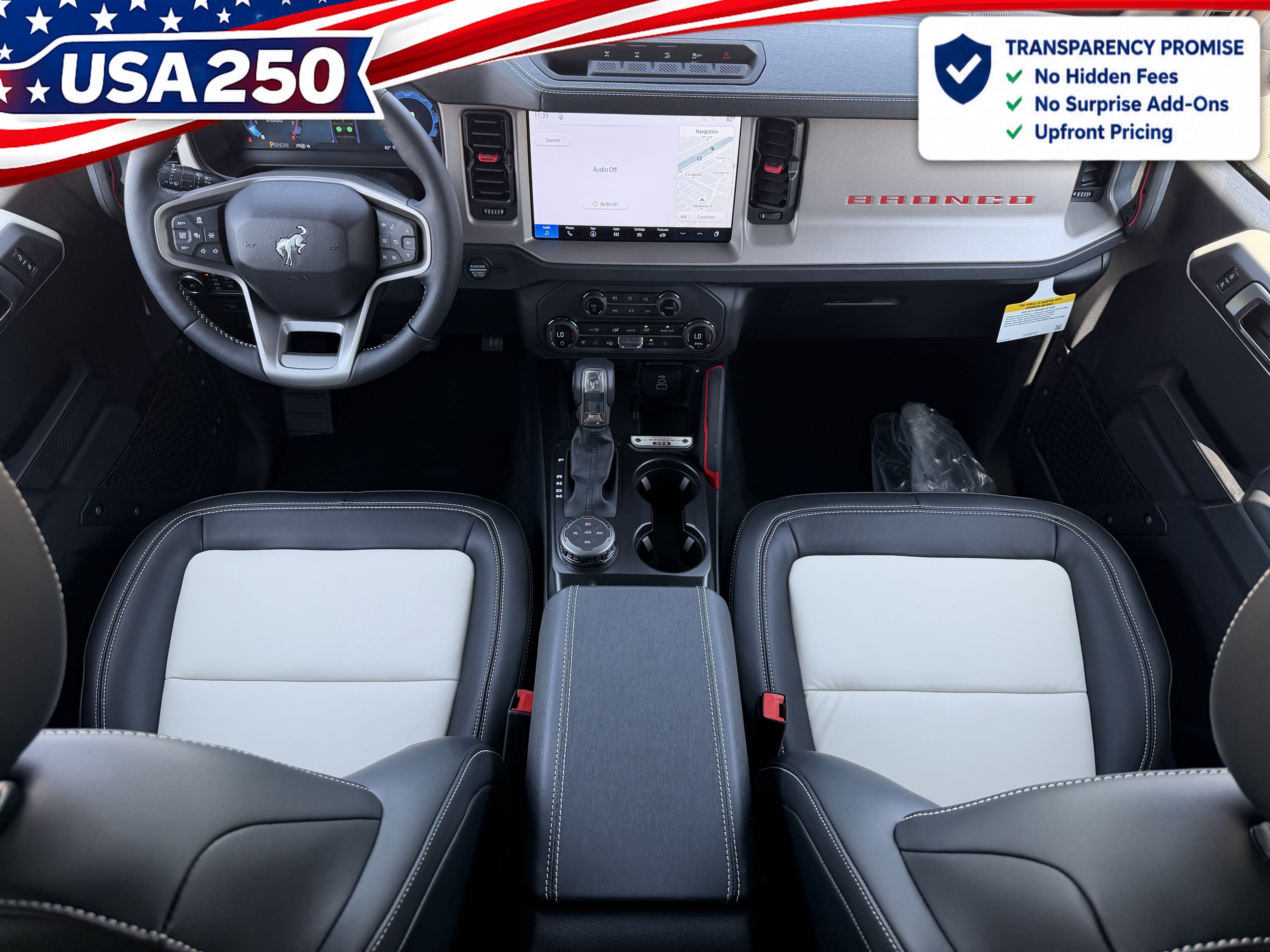 New 2026 Ford Bronco Outer Banks w/ Sasquatch Package AWD/4WD image 12