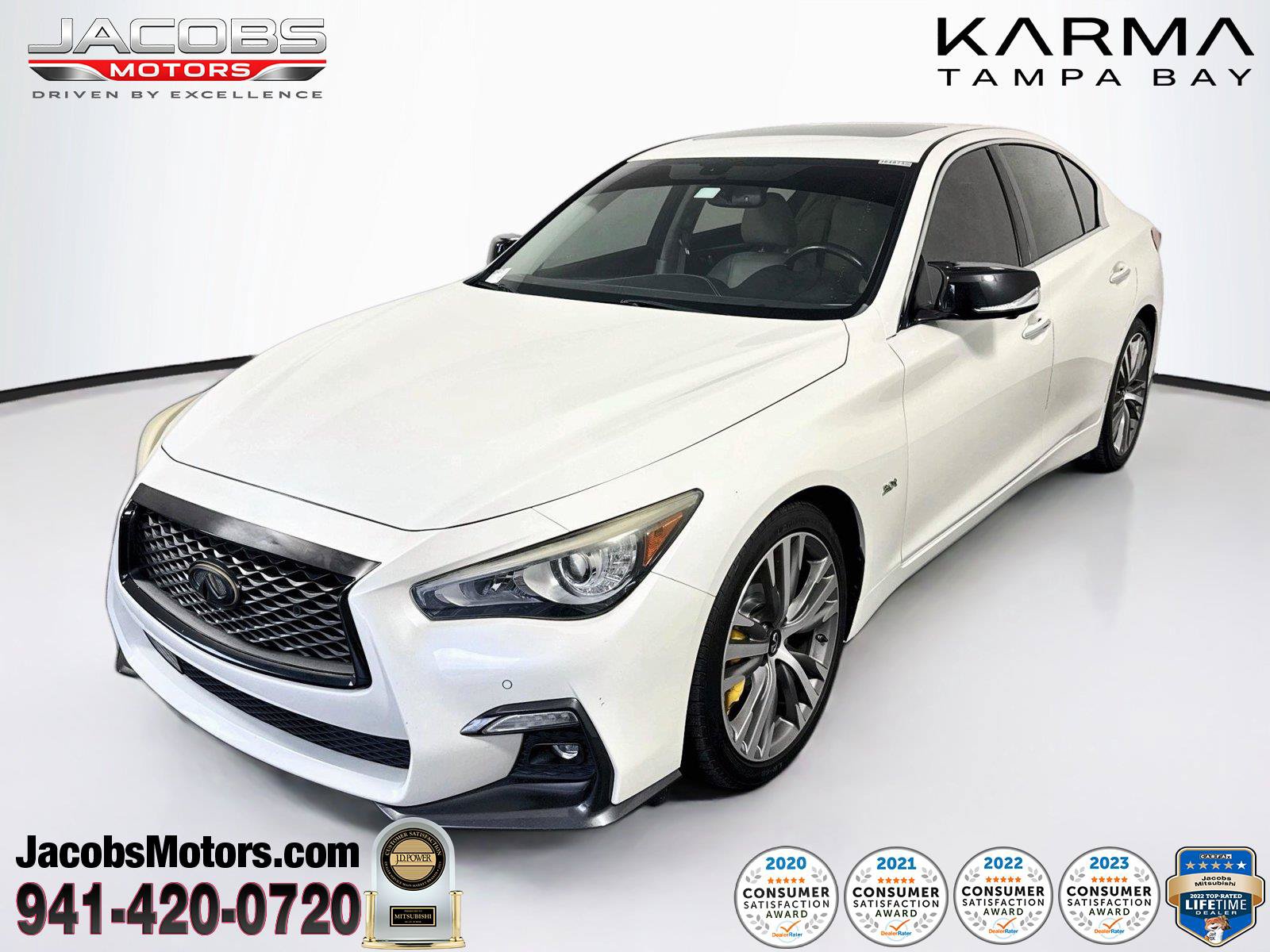 Used 2018 INFINITI Q50 Sport w/ Sensory Package (Sport)
