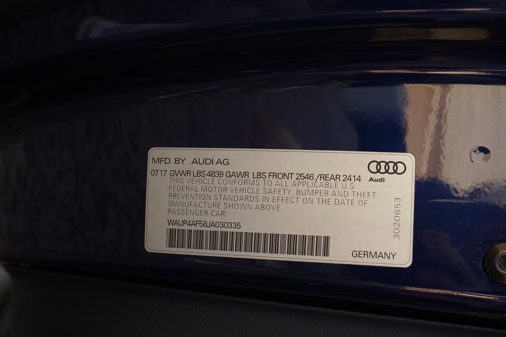 Used 2018 Audi S5 Premium Plus w/ Navigation Package image 26