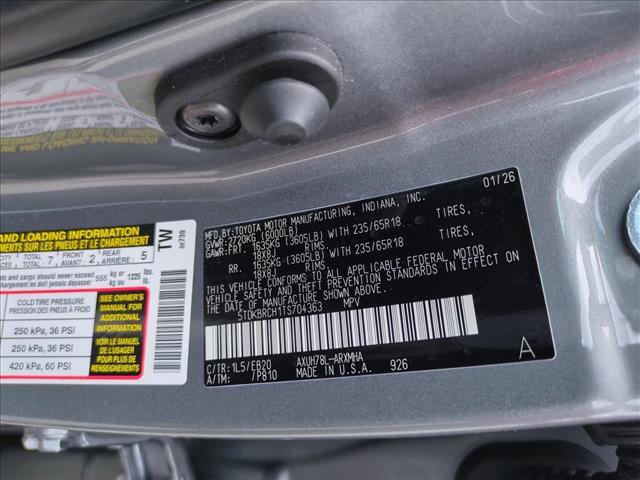 Certified 2026 Toyota Highlander XLE image 27