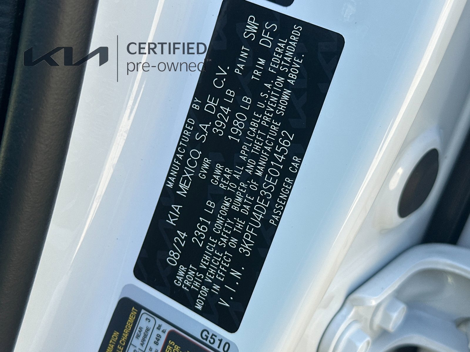 Certified 2025 Kia K4 EX FWD image 28