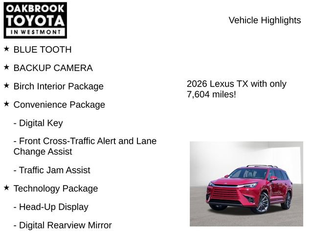Used 2026 Lexus TX 550h AWD Plug-In Hybrid image 5