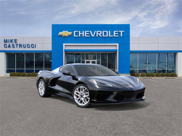 New 2026 Chevrolet Corvette Stingray Coupe w/ Chrome Exterior Badge Package