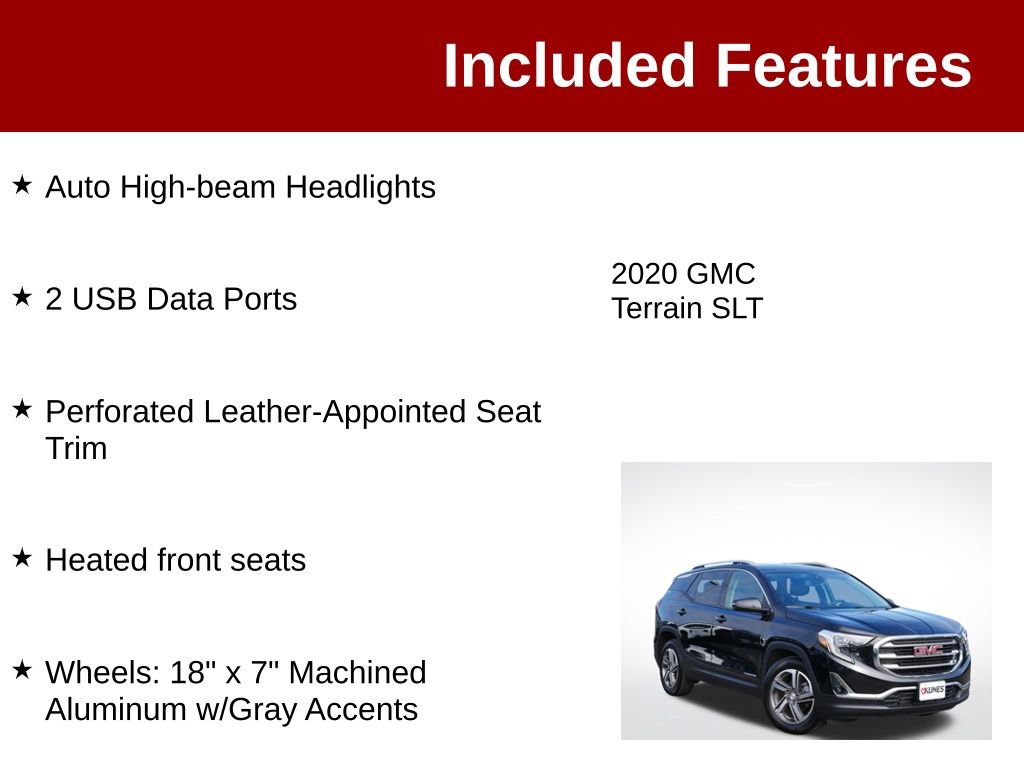 Used 2020 GMC Terrain SLT FWD image 4