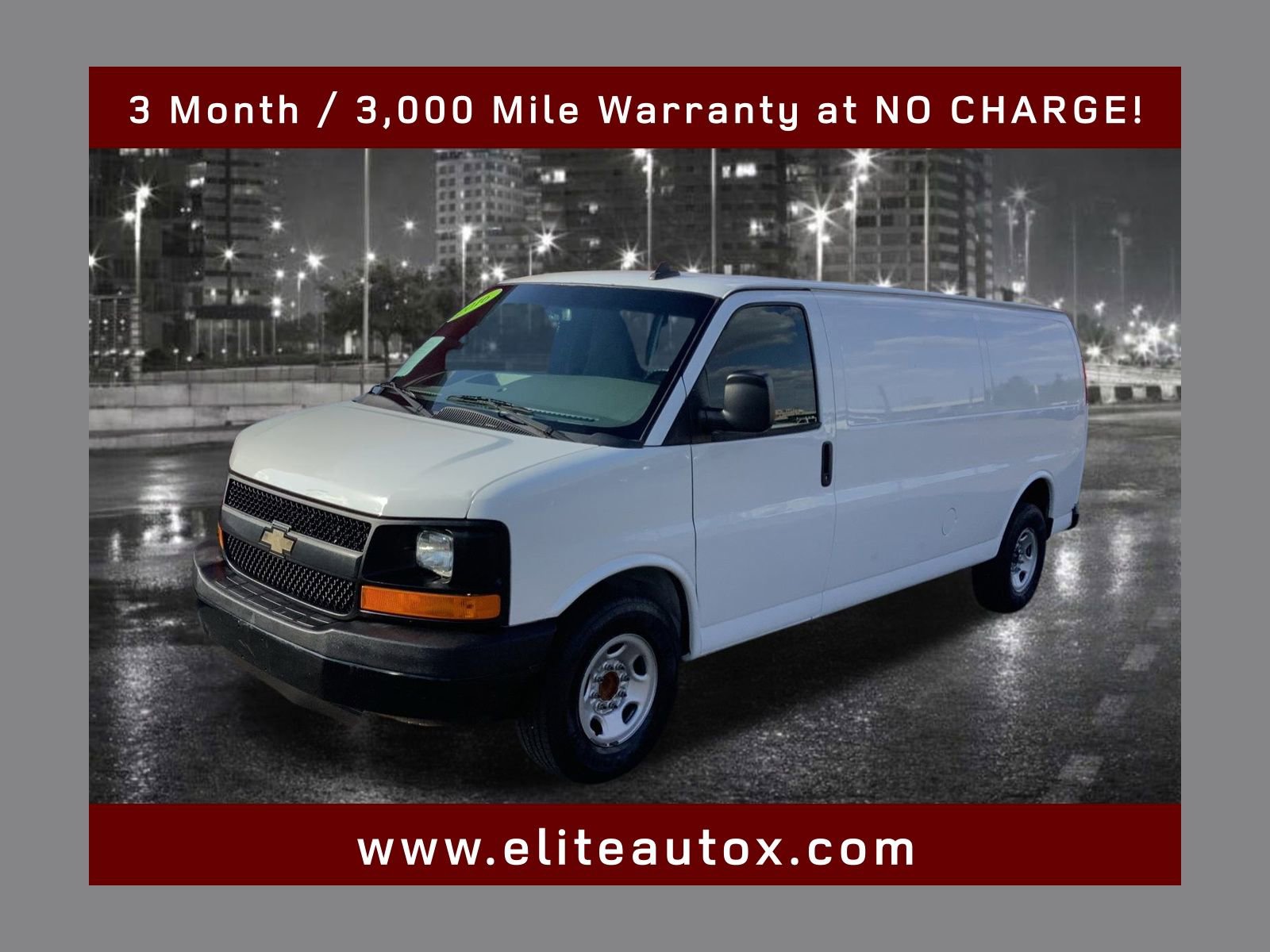 Used 2016 Chevrolet Express 3500 Extended image 1