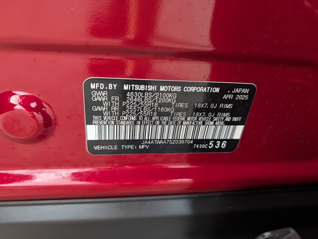 Used 2025 Mitsubishi Eclipse Cross SE AWD/4WD image 36