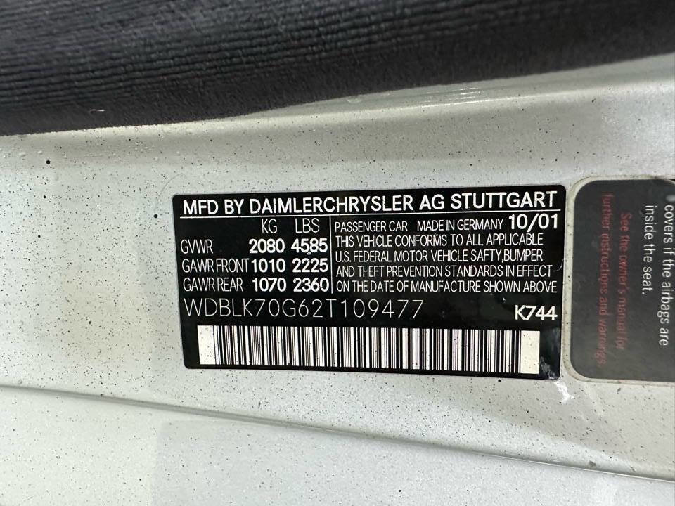 Used 2002 Mercedes-Benz CLK 430 Cabriolet image 23