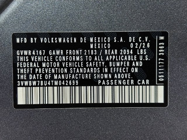 New 2026 Volkswagen Jetta Sport FWD image 31